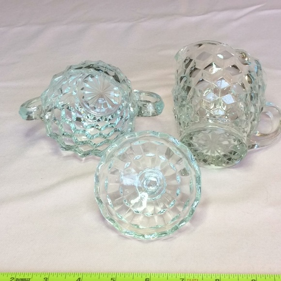 FINAL SALE PRICE Beautiful Sugar/Creamer and Cruet Set - Picture 3 of 8